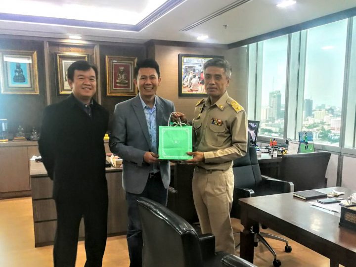 เข้าพบลูกค้าคนสำคัญของสมาคมฯ เพื่อเยี่ยมคาราวะและอวยพรปีใหม่ 2562 @ 24-12-2561