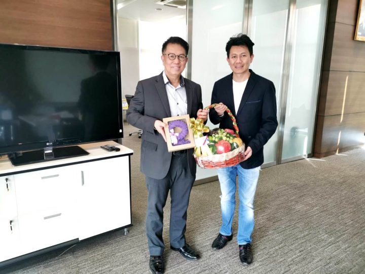 เข้าพบลูกค้าคนสำคัญของสมาคมฯ เพื่อเยี่ยมคาราวะและอวยพรปีใหม่ 2563 @ 07-02-2563