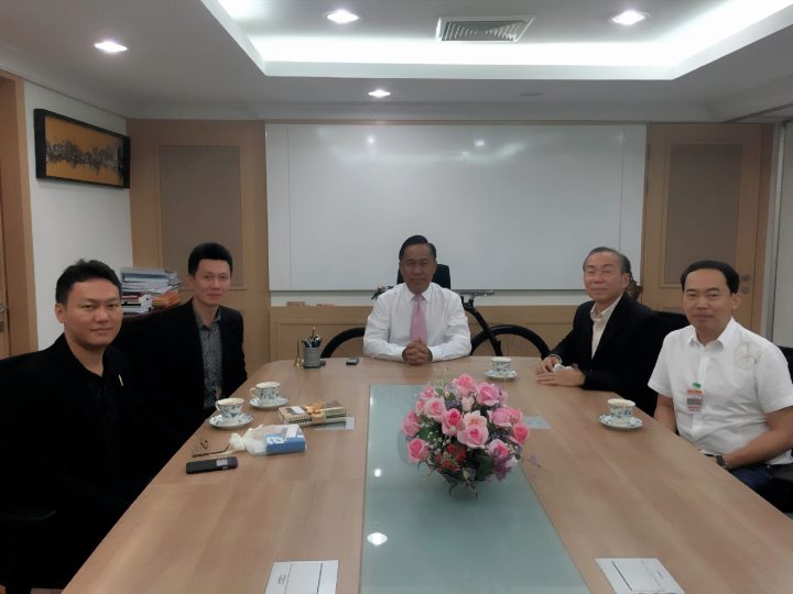 เข้าเยี่ยมคารวะ รองผู้ว่าราชการกรุงเทพมหานคร นายจุมพล  สำเภาพล