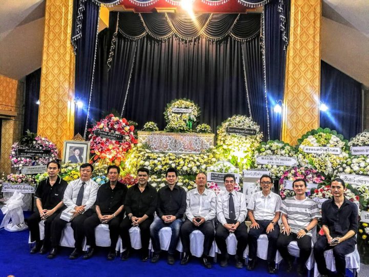 ร่วมงานสวดพระอธิธรรมศพ “คุณประทีป เลิศหัตถศิลป์” FOURART @ 30-04-2562